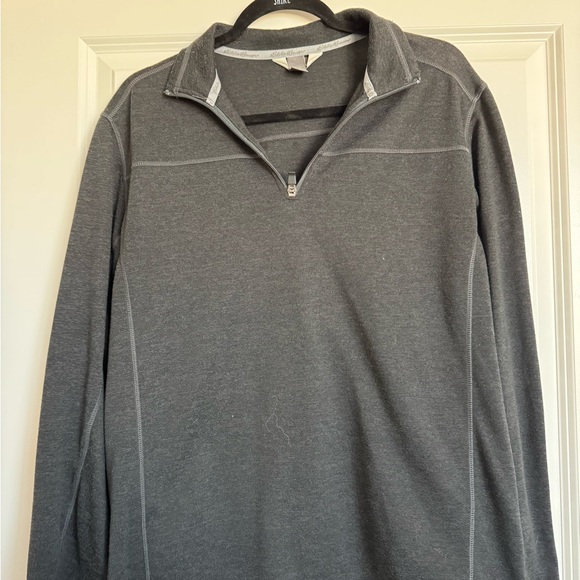 Gray Quarter-Zip Pullover - Picture 1 of 3